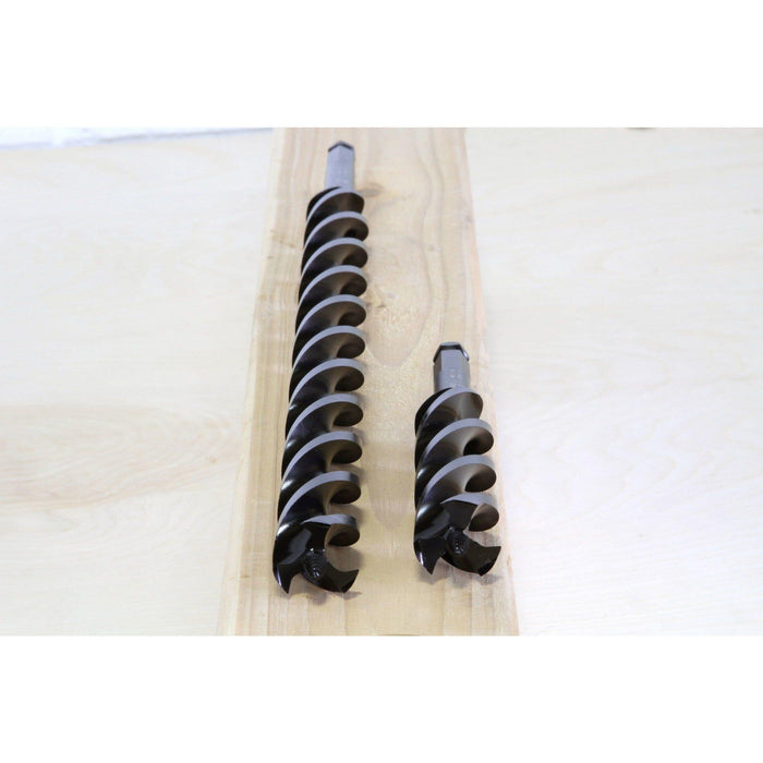WoodOwl Ultra Smooth Wood Boring Auger Bit 7-1/2" Length - WoodowlTF Tools Ltd